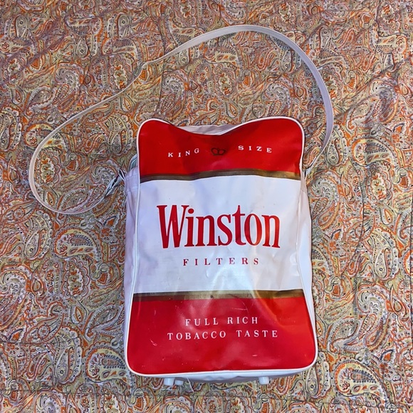 Vintage 1970s cigarette bag - Picture 3 of 6